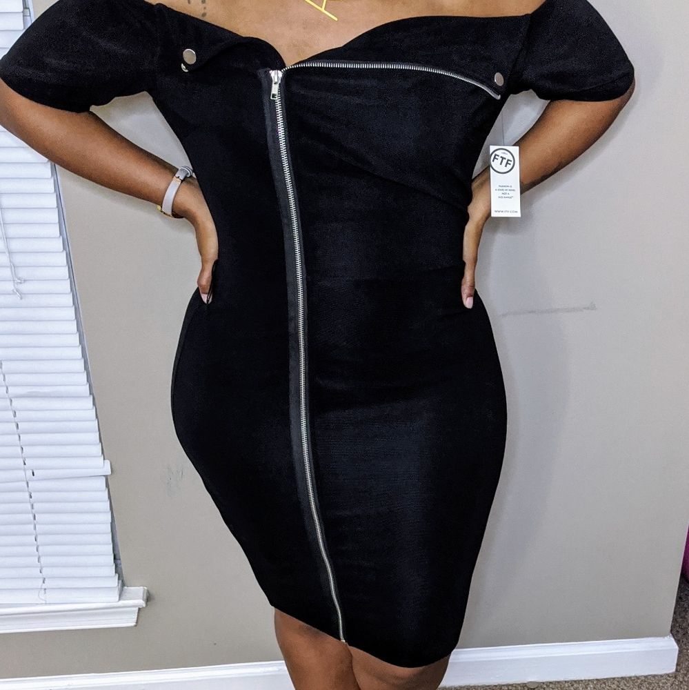 Black Midi Dress